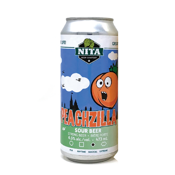 Nita Beer Company Peachzilla