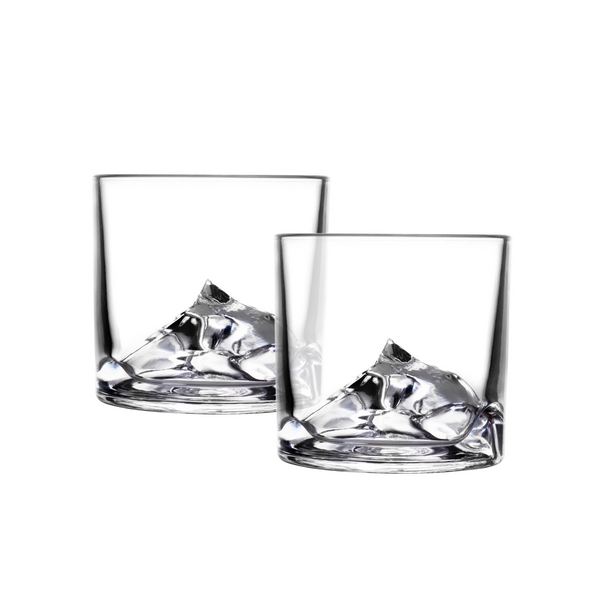 Mt Everest Whiskey Tasting Glasses Set of 2